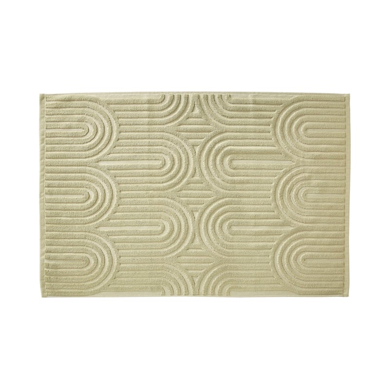 Archie Green Tea Marle Bath Mat