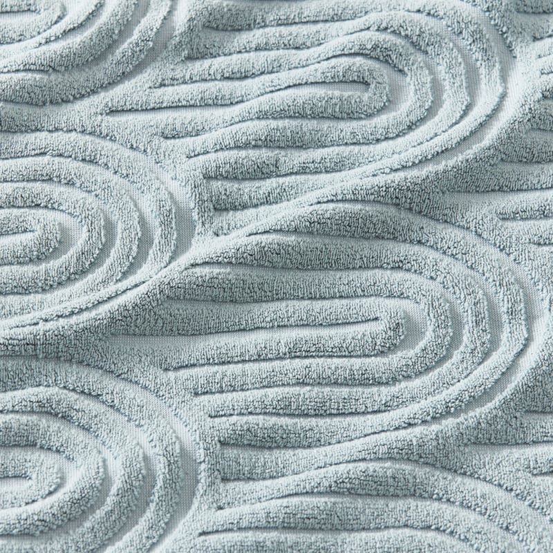 Archie Sea Blue Marle Bath Mat