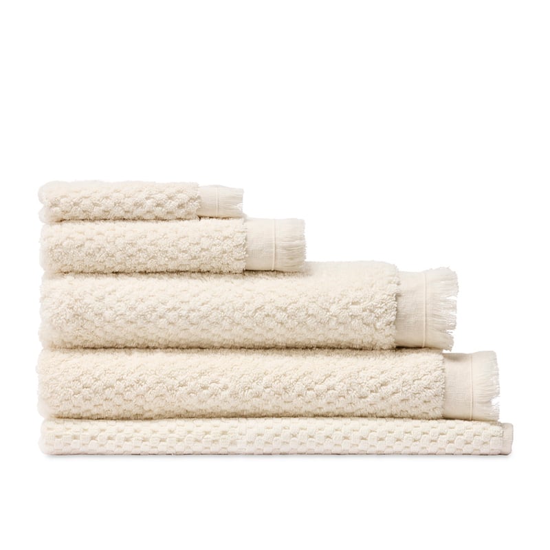 European Kadikoy Solid Natural Turkish Cotton Towel Range