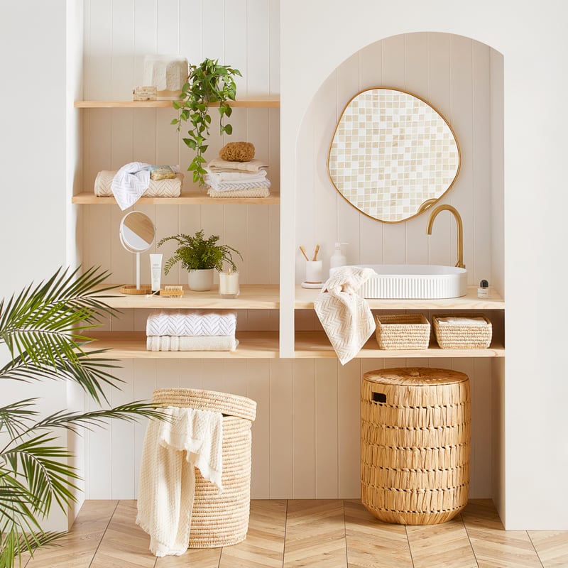 European Kadikoy Solid Natural Turkish Cotton Towel Range