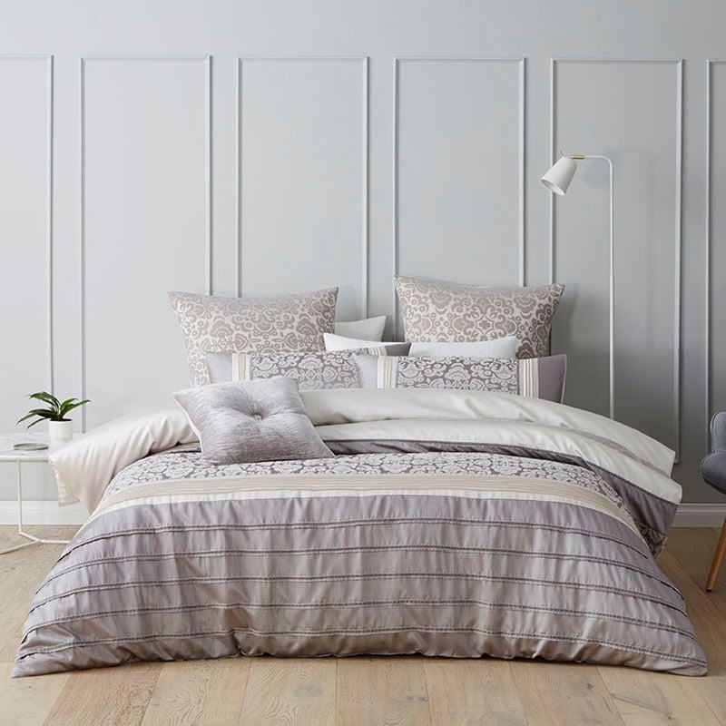 Mayfair Bedlinen European Pillowcase Mocha Each