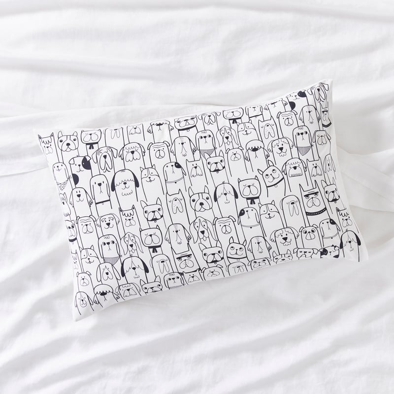Puppy Text Pillowcase