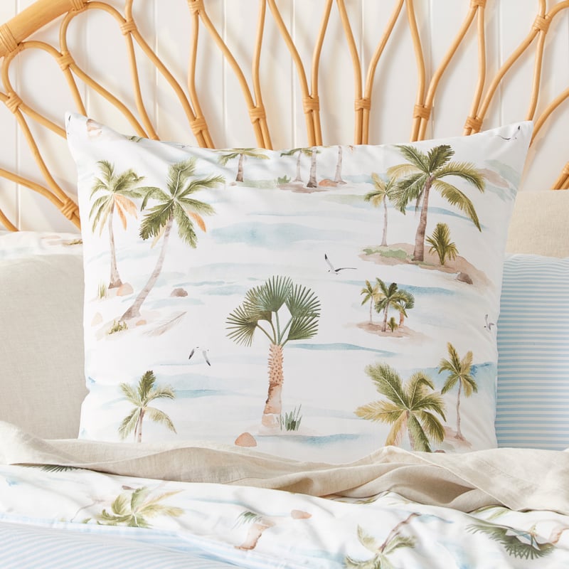 Moana Palm White Pillowcases