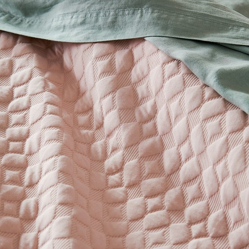 Geo Jersey Rose Quilt Cover Separates