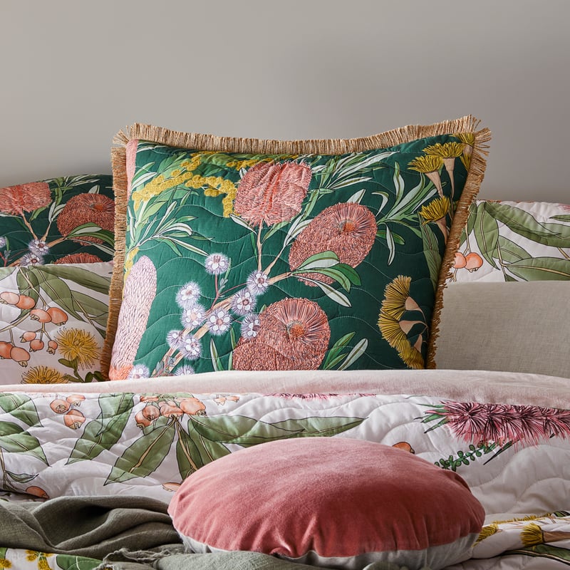 Lilly Pilly Multi Quilted Quilt Cover Separates