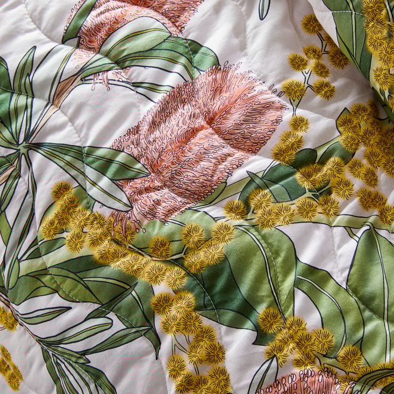 Lilly Pilly Multi Quilted Quilt Cover Separates