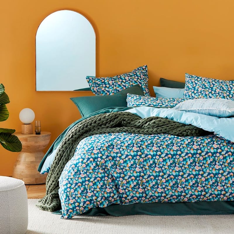 Confetti Floral Multi Quilt Cover Set + Pillowcases