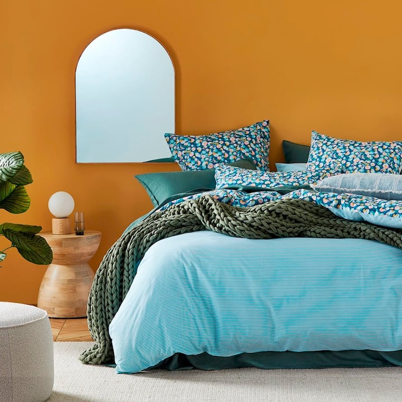 Confetti Floral Multi Quilt Cover Set + Pillowcases