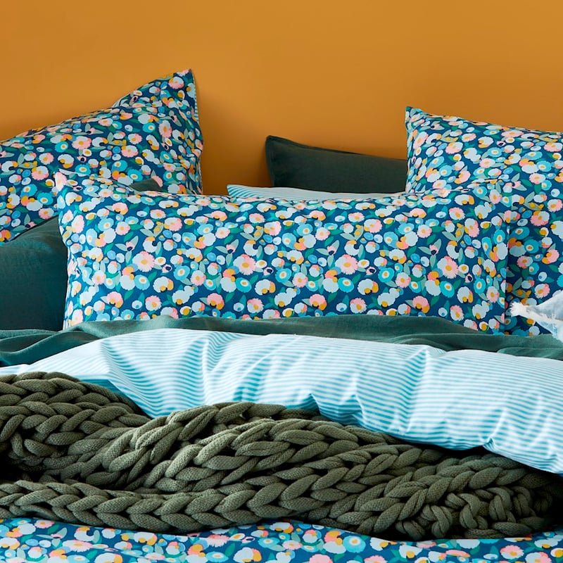 Confetti Floral Multi Quilt Cover Set + Pillowcases