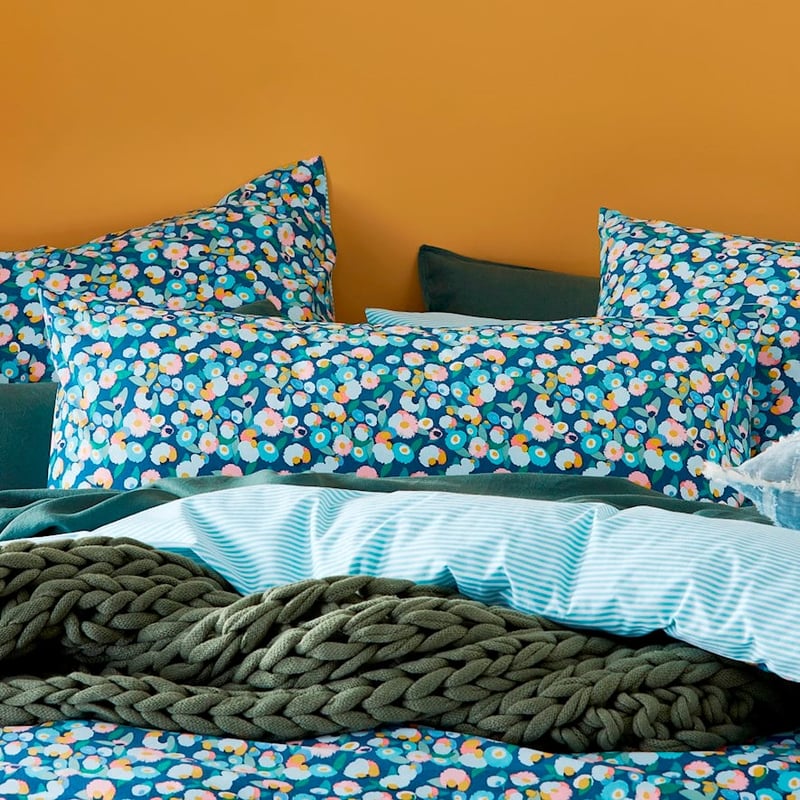 Confetti Floral Multi Quilt Cover Set + Pillowcases