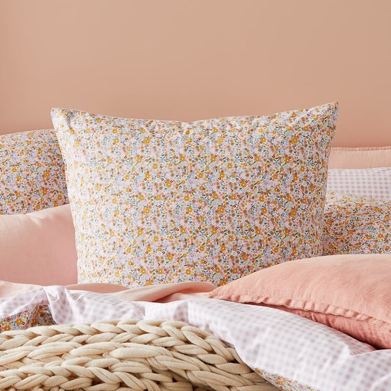 Garden Bloom Multi Quilt Cover Set + Pillowcases