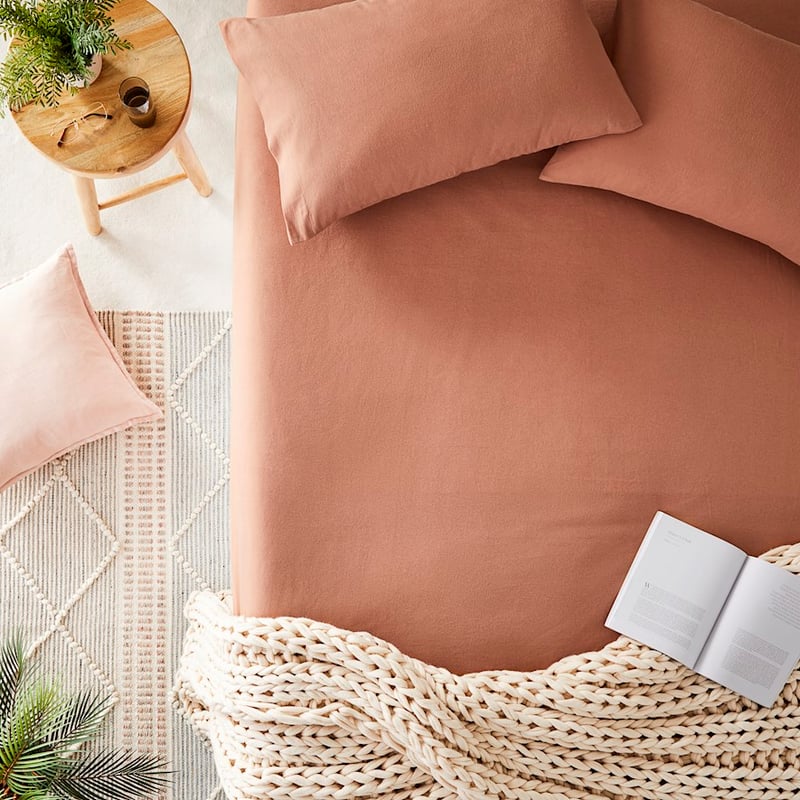 Flannelette Earth Sheet Set + Pillowcases
