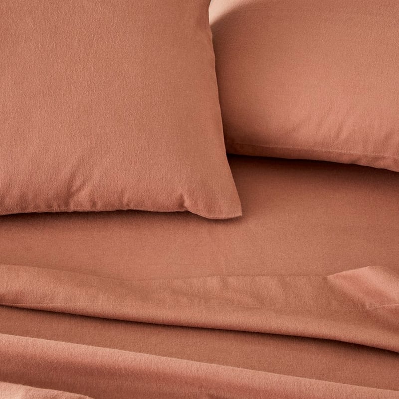 Flannelette Earth Sheet Set + Pillowcases
