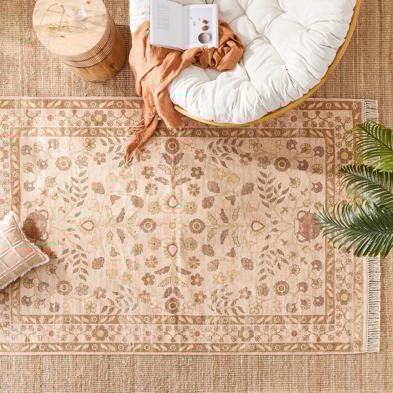 Cardiff Vintage Floral Rug