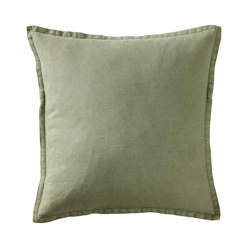 Belgian Thyme Vintage Washed Linen Cushion