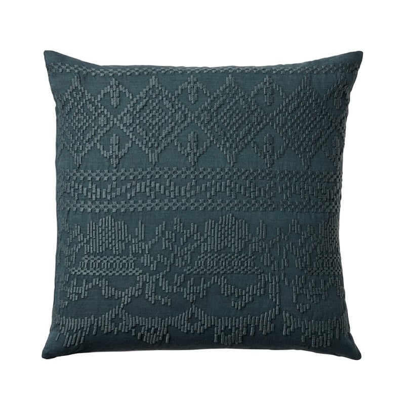 Madaya Dark Jade Linen Cushion