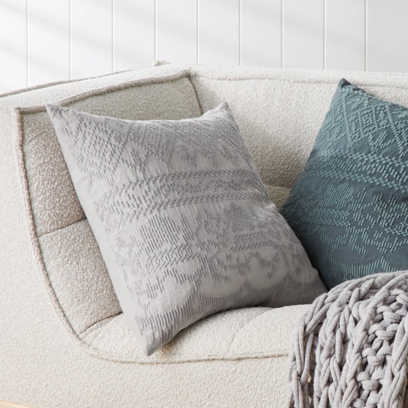 Madaya Silver Linen Cushion  