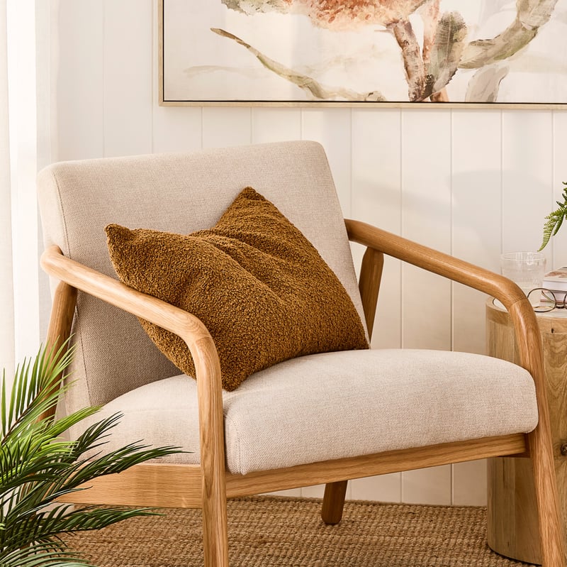 Otis Cedar Boucle Long Cushion