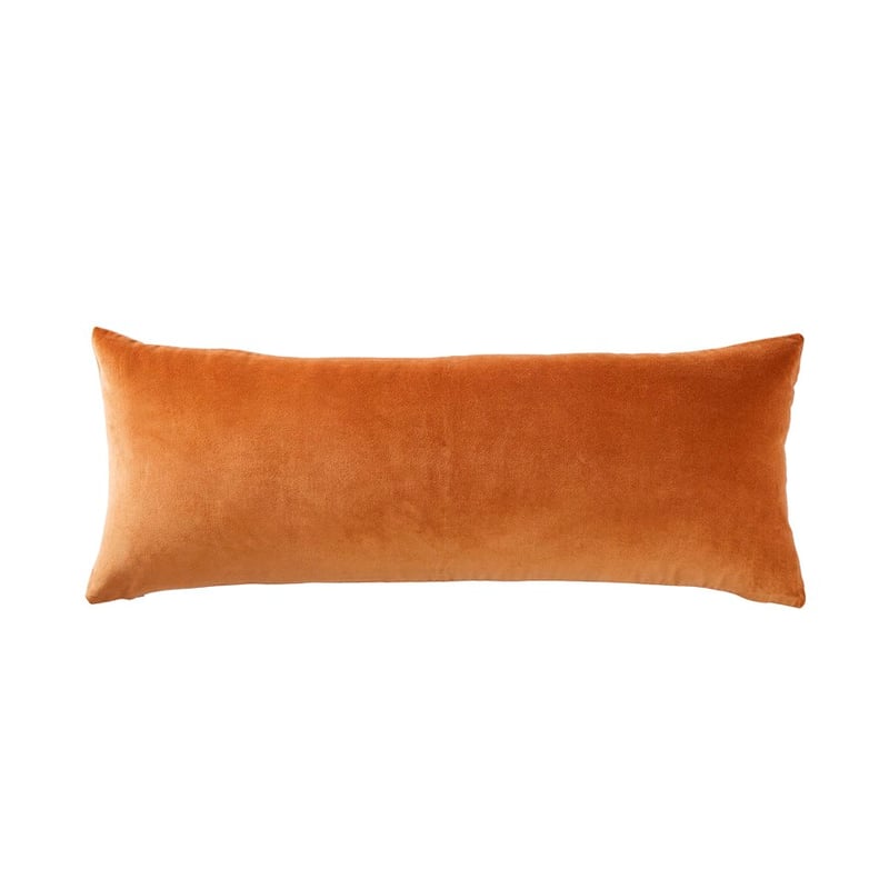 Bombay Deep Tobacco Long Velvet Cushion