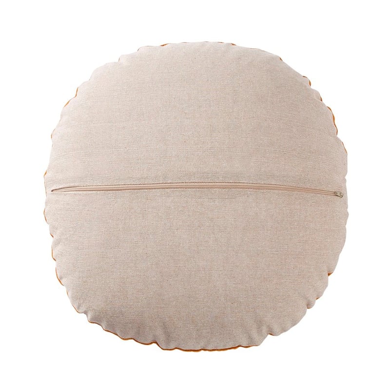 Bombay Amber Round Velvet Cushion