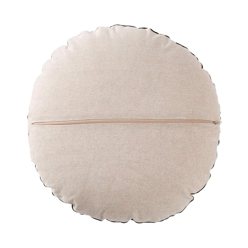Bombay Olive Round Velvet Cushion