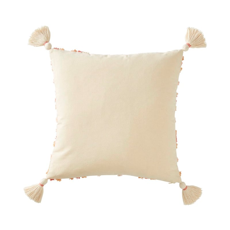 Jensen Pink Check Tufted Cushion