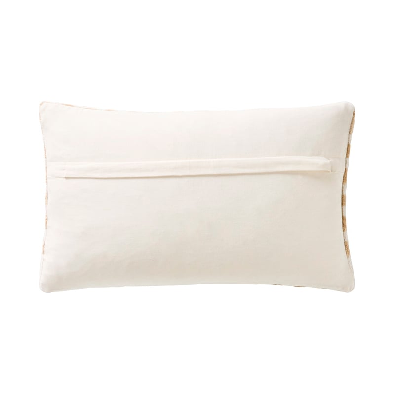 Luxton Beige & Ivory Velvet Cushion