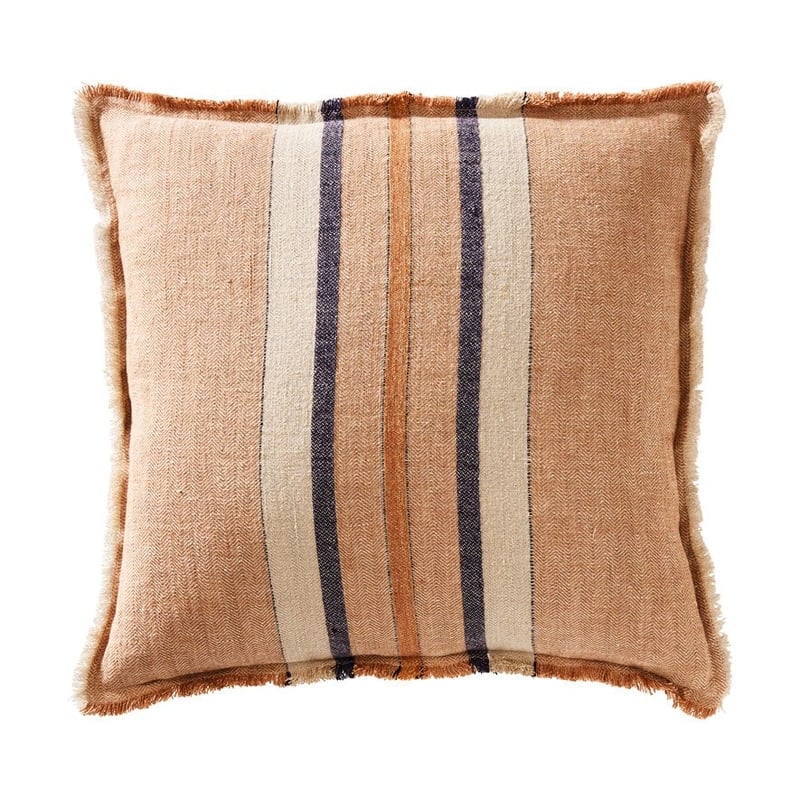 Indra Sandstone Linen Cushion