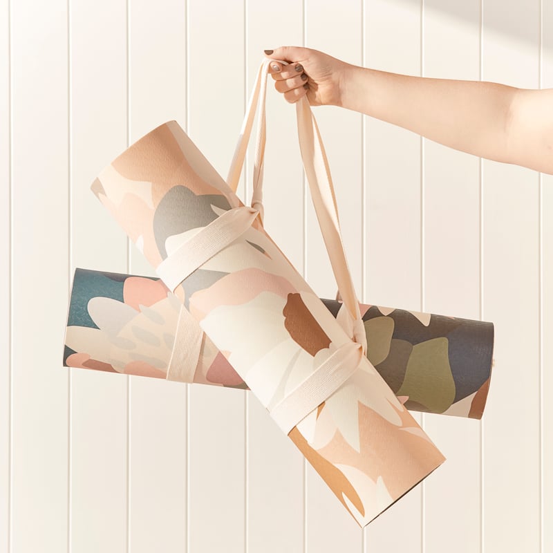 Kimmy Hogan Paper Daisies Yoga Mat