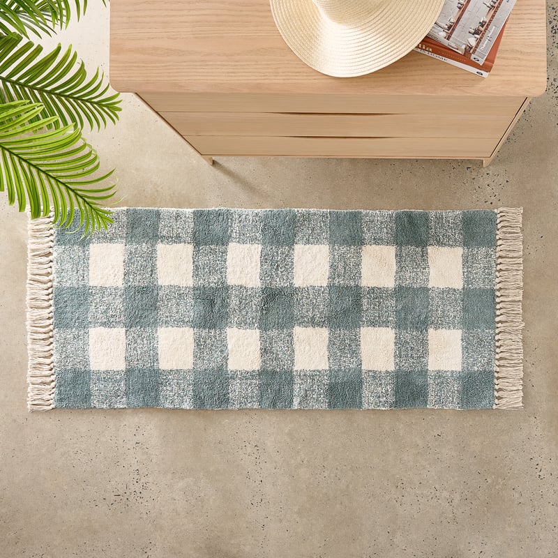 Melva Natural & Sage Rug Runner