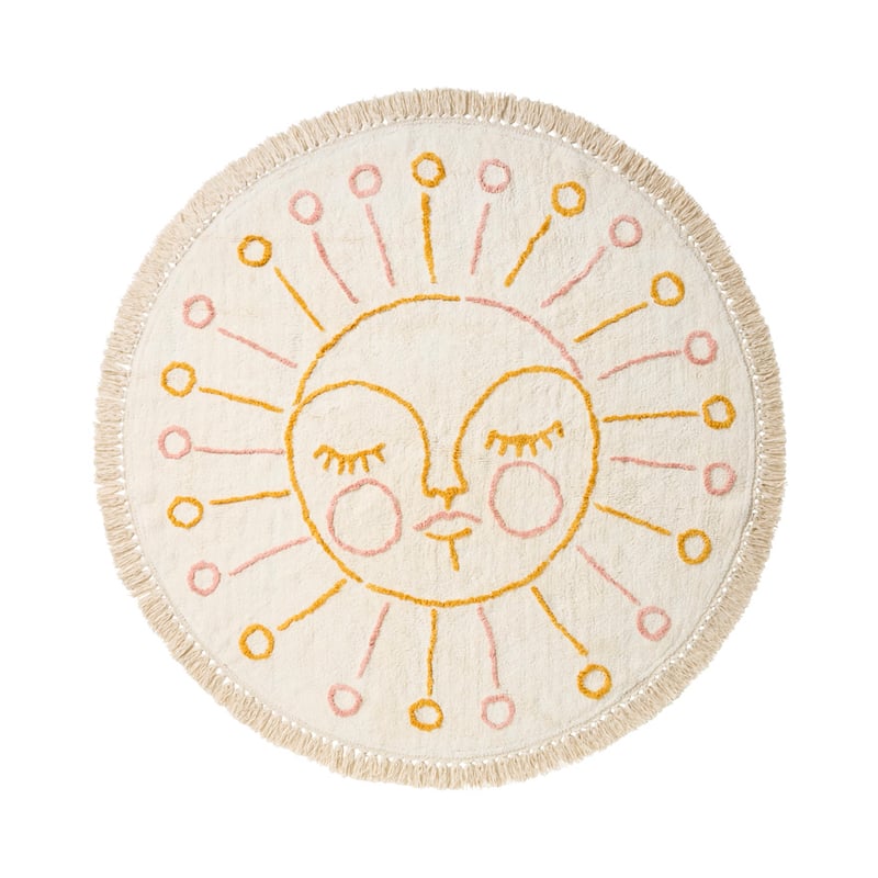 Ray of Sunshine Blush & Mustard Rug