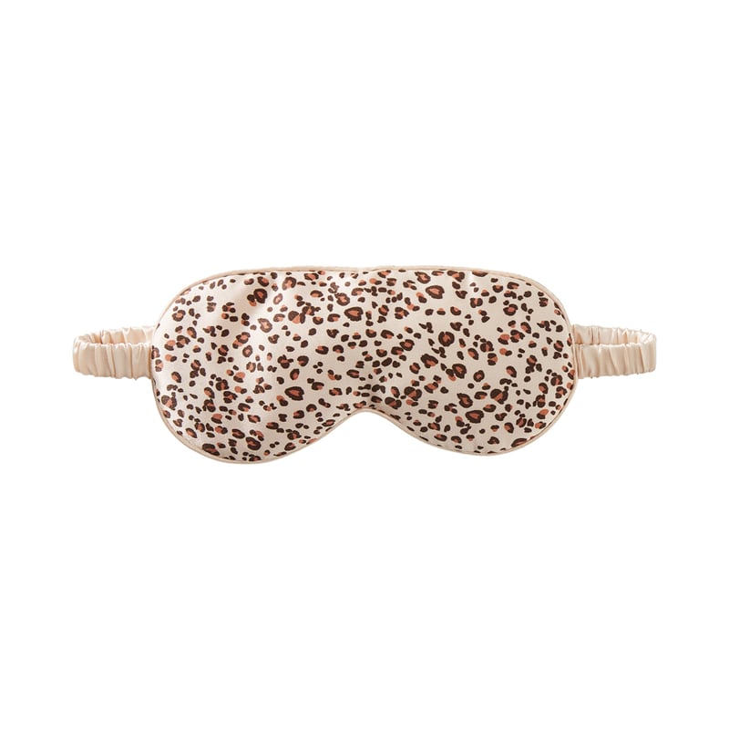 Pure Silk Leopard Eye Mask