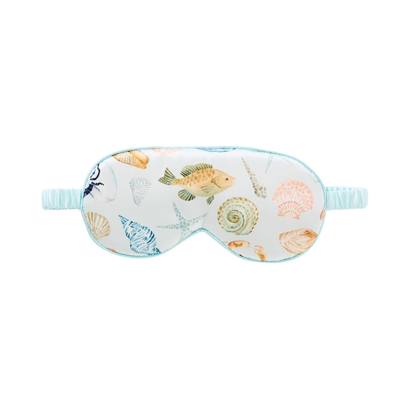 Pure Silk Seashells Eye Mask