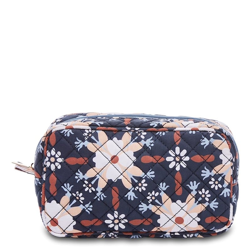 Welcome Home Navy Cosmetic Bags 