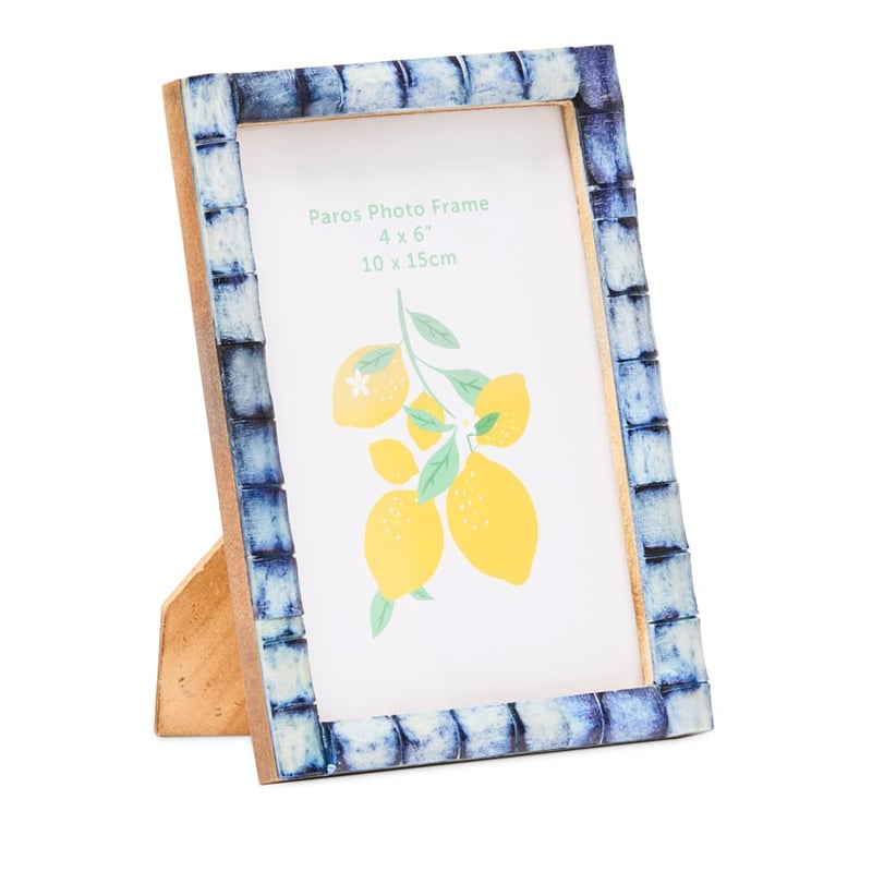 Paros Blue Photo Frame 