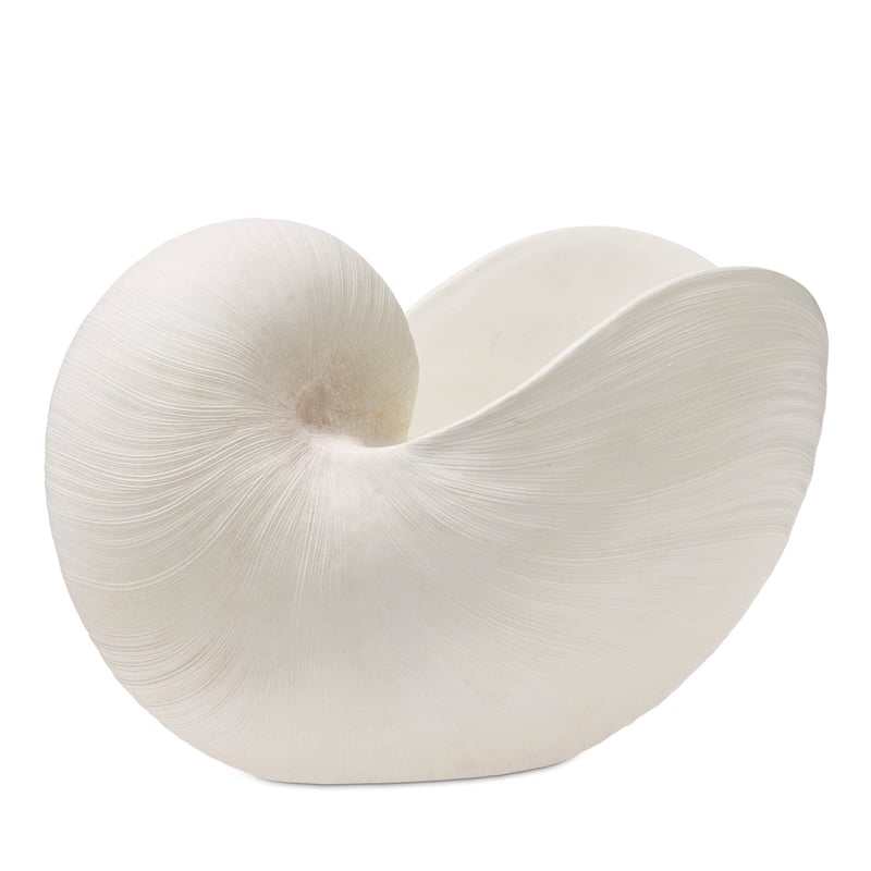 Marine Life Conch Statue