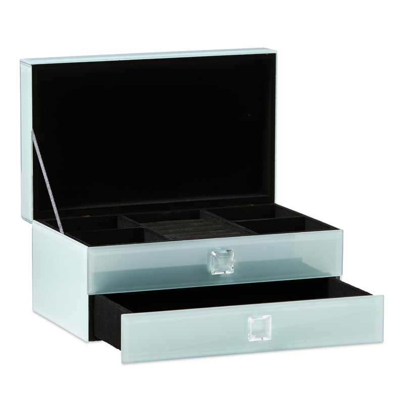 Verona Light Blue Jewellery Box