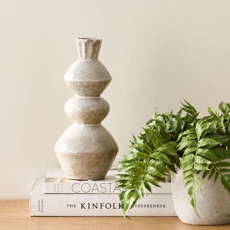 Rhodes Natural Speckle Vase