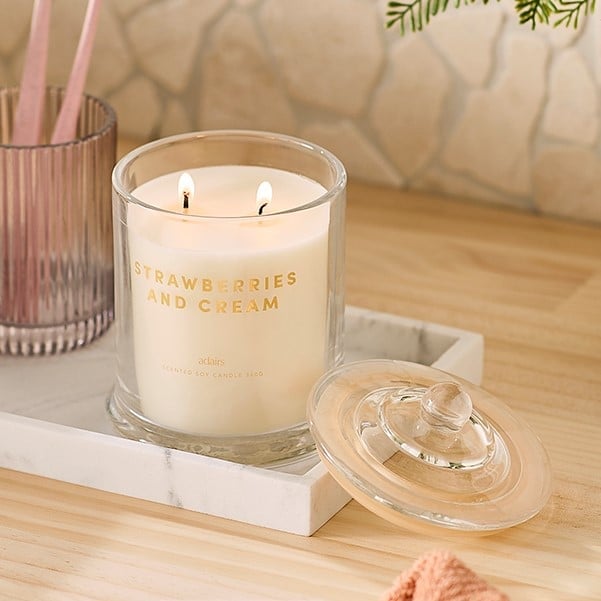 Taylor Strawberries & Cream Candle 360g