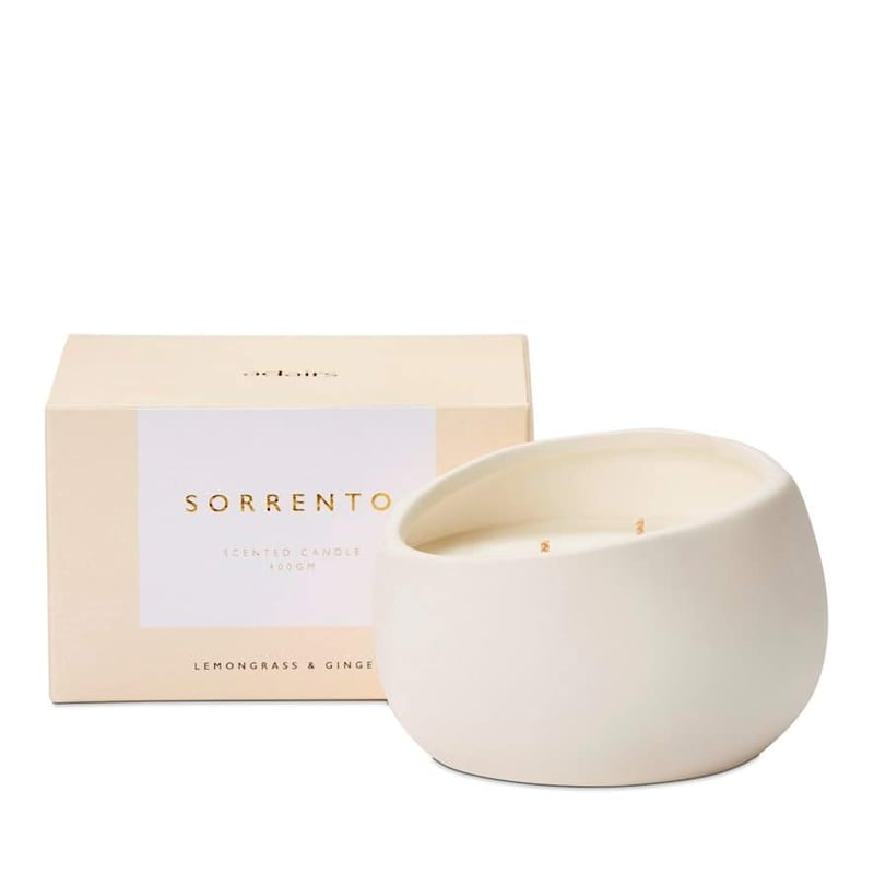 Sorrento Lemongrass & Ginger Candle 400g