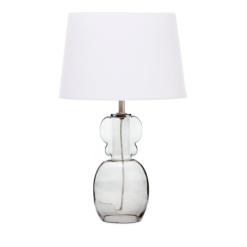Willow Smoke Grey Glass Table Light