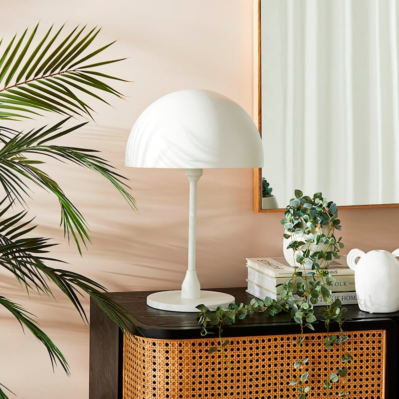 Mushroom White Table Light
