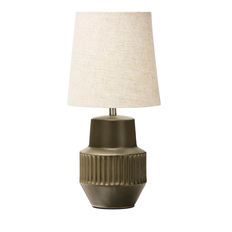 Perez Moss & Linen Table Light