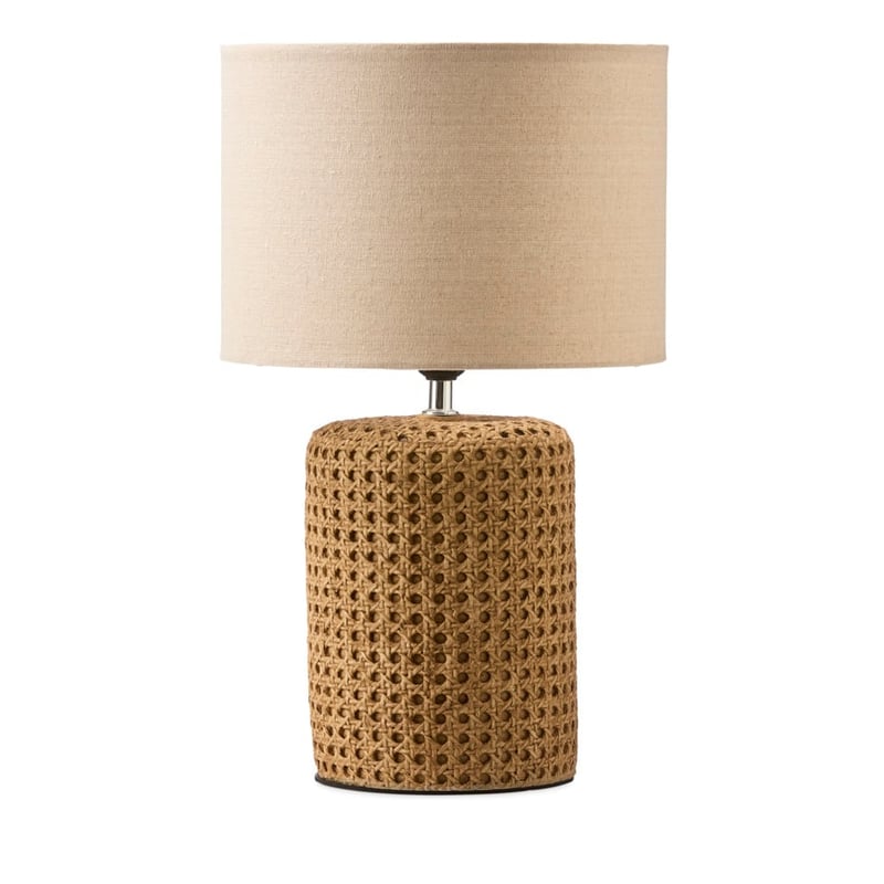 Bahama Natural & Linen Table Light