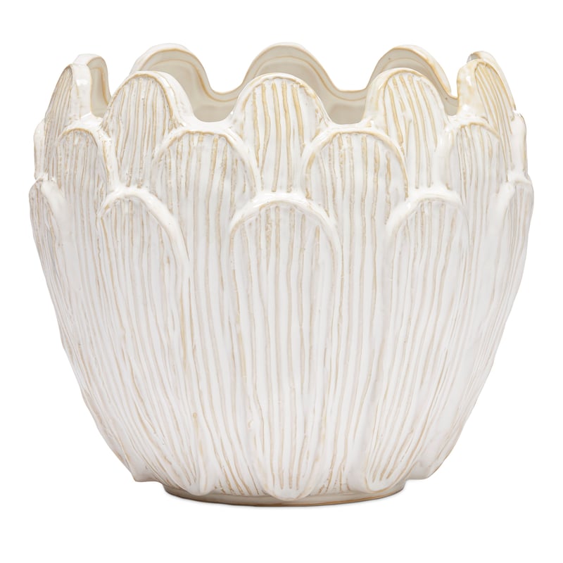 Lily White Pot