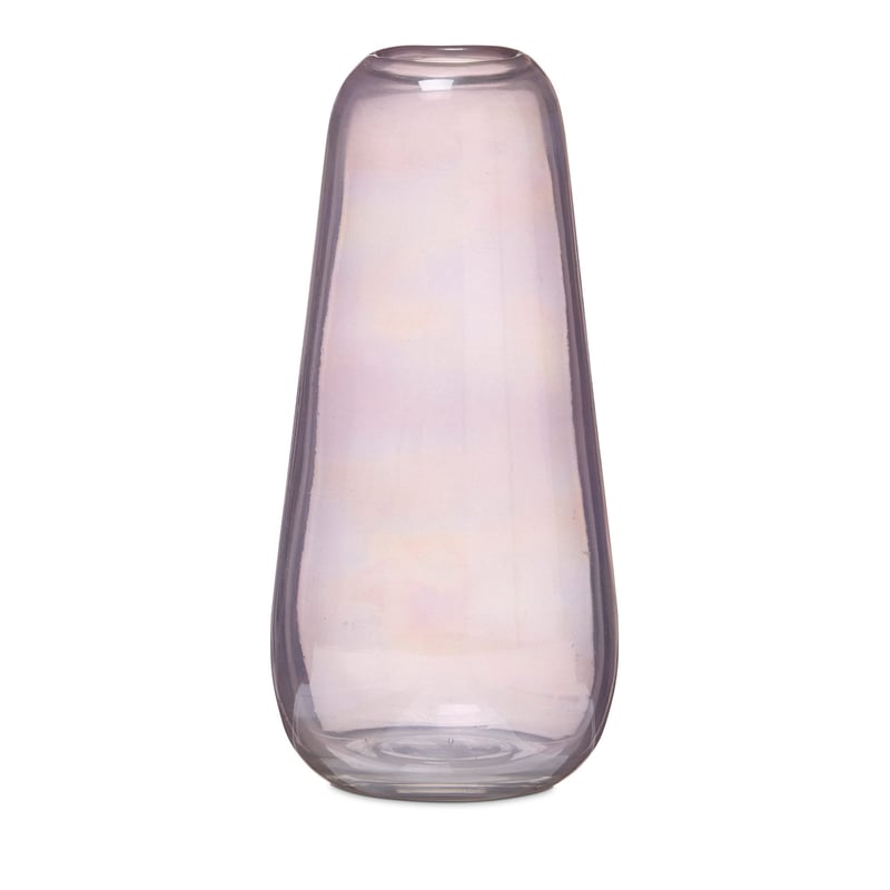 In Bloom  Violet Glass Vase