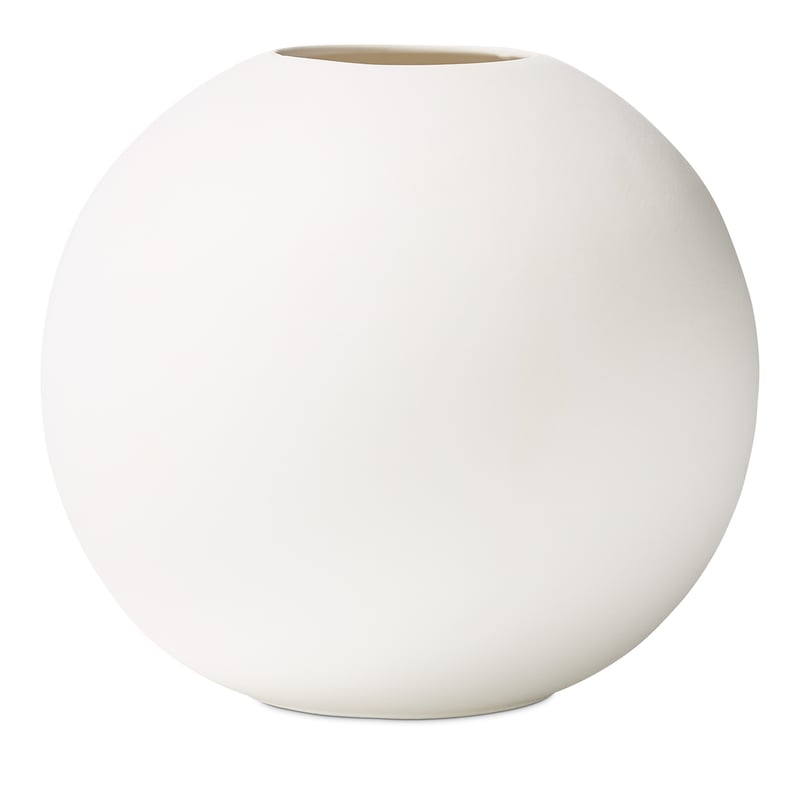 Giglio White Sphere Vase