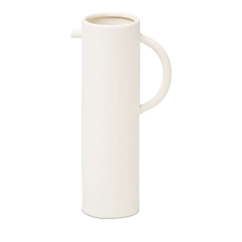 Spout White Vase 