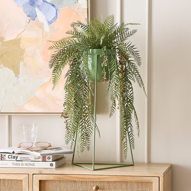 Valencia Seagreen Plant Stand