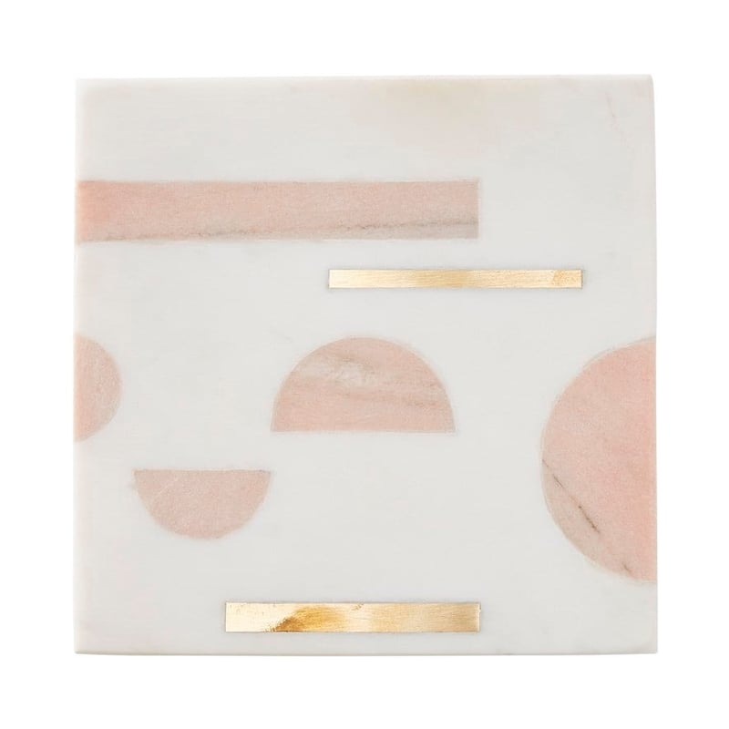 Marble Pink & White Circle Collection